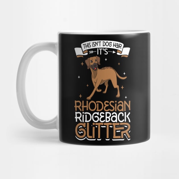 Rhodesian Ridgeback glitter by Modern Medieval Design